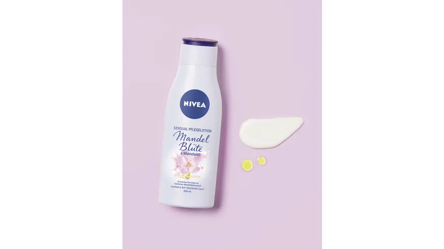 NIVEA Body Pflegelotion Mandelblüte und Mandelöl 200 ml