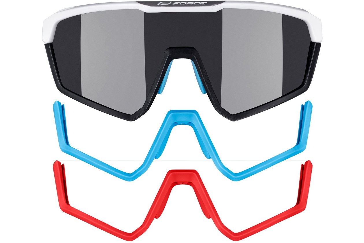 Force Apex white-grey / Black Lens