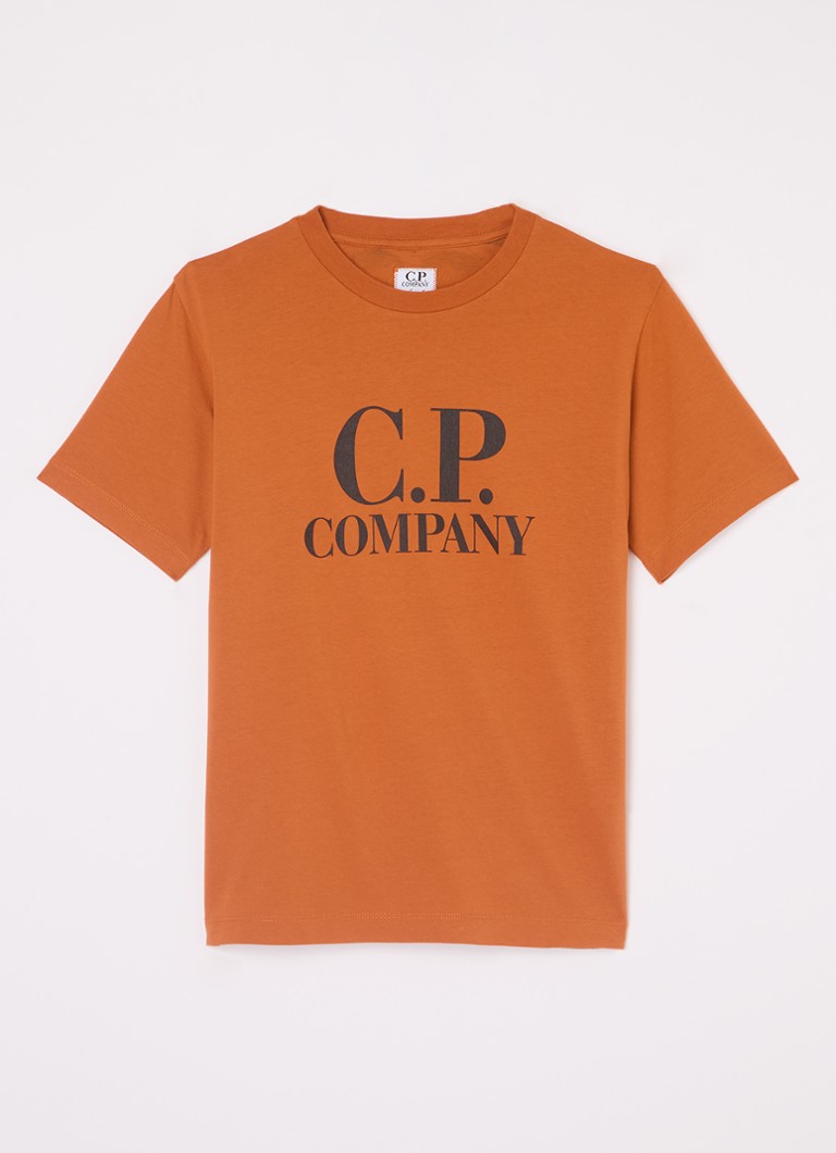 CP Companyn suojalasit-t-paita, jossa on painatus edessä ja takana