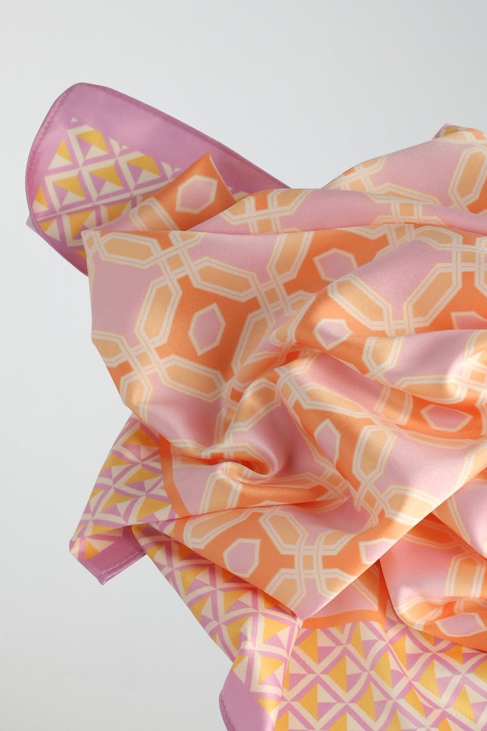 Satin scarf