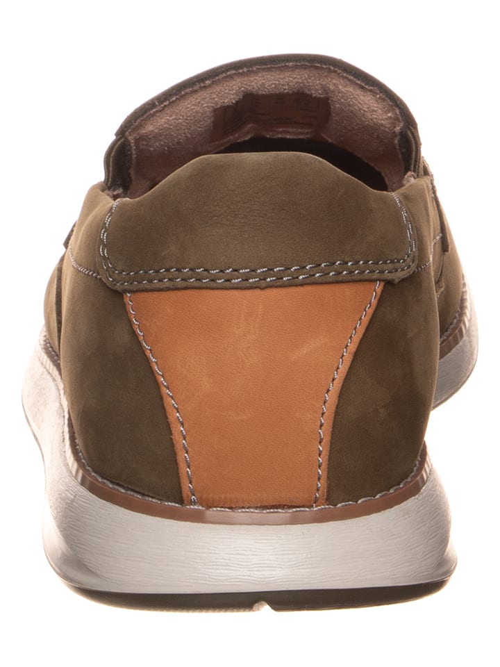 Clarks Leder-Slipper 