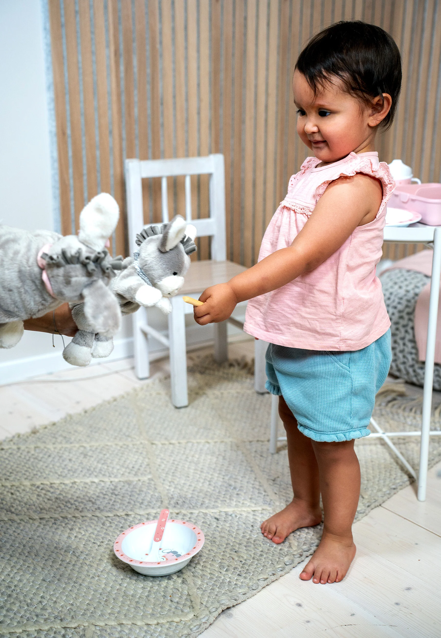 Kinder Handpuppe Esel Emmi