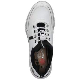 Rieker Slip On Sneaker in weiß
