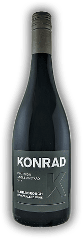 Konrad Wines, Pinot Noir, 2017, Marlborough  Konrad Wines, Pinot Noir, 2017, Marlborough   Jahrgang 2017 - 0,75	 Liter - Vol 13%