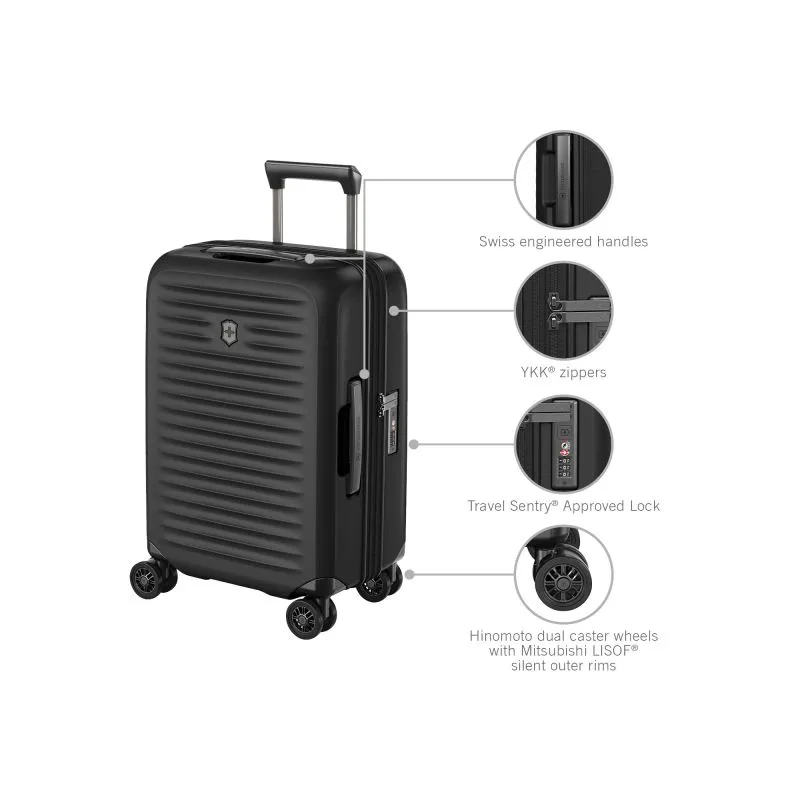 Victorinox Airox Advanced Frequent Flyer Carry-On Erweiterbar (55 cm) - Black