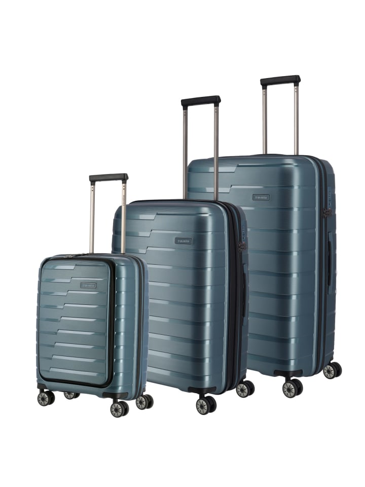 travelite Travelite Koffer AIR BASE 4w Trolley L, Eisblau günstig kaufen onesize