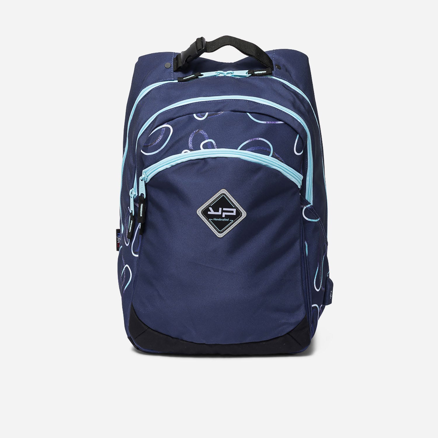 Sac à dos BODYPACK marine et vert d'eau en textile