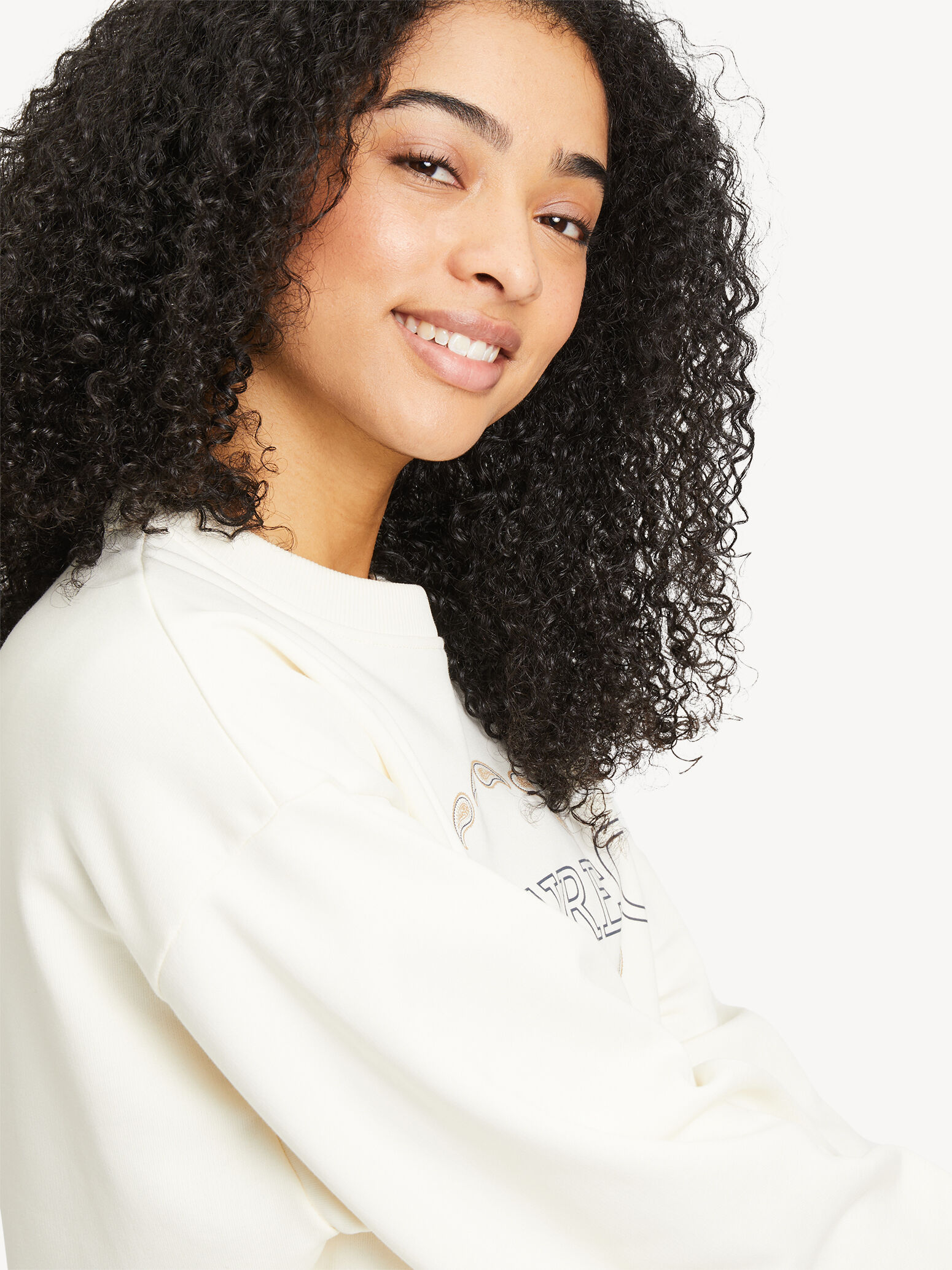 Sweat-shirt - blanc