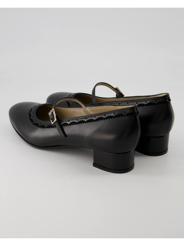 dirndl bua Trachtenschuhe in Schwarz günstig kaufen