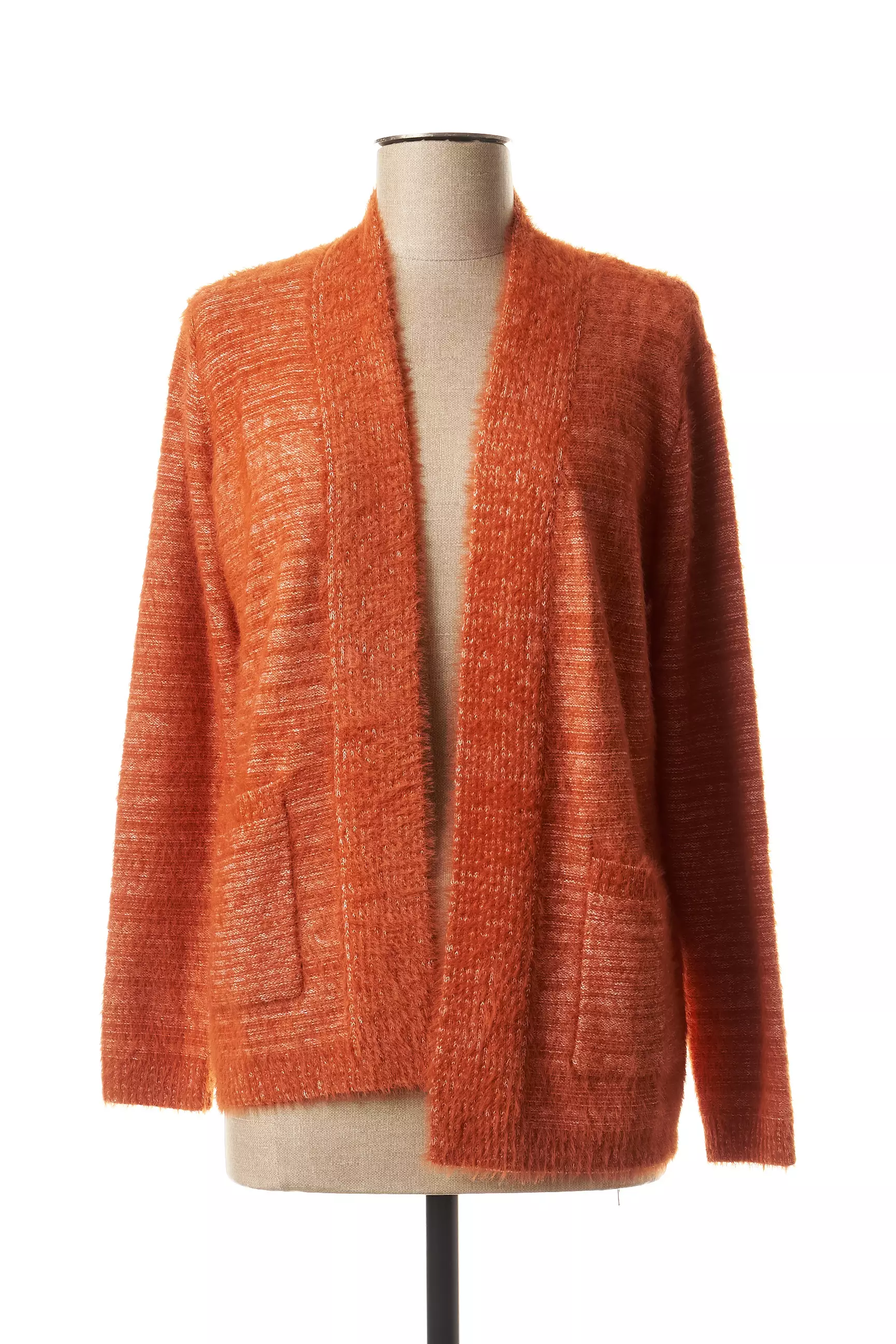 Diane Laury Cardigans Femme couleur orange