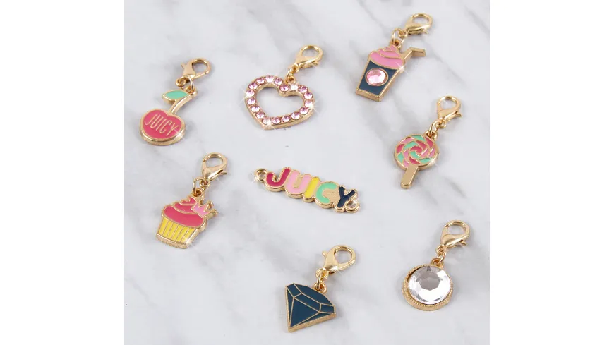JUICY COUTURE SCHMUCKSET PINK & PRÄCHTIG
