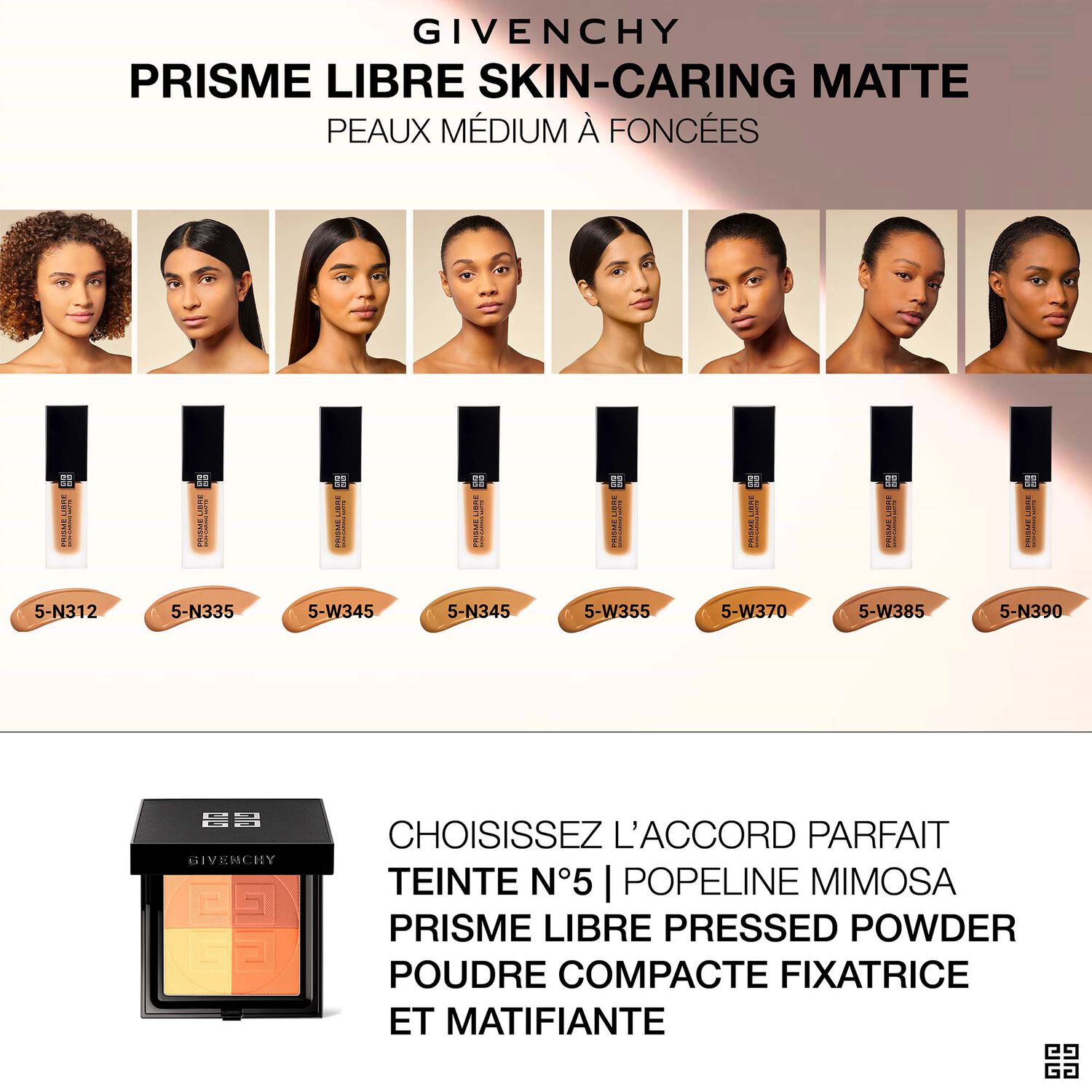 Givenchy Prisme Libre Skin - Caring Matte Fond de Teint Fini Mat Lumineux - 30 ml