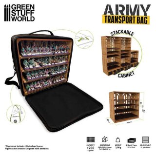 Green Stuff World - Army Tragetasche für Miniaturen