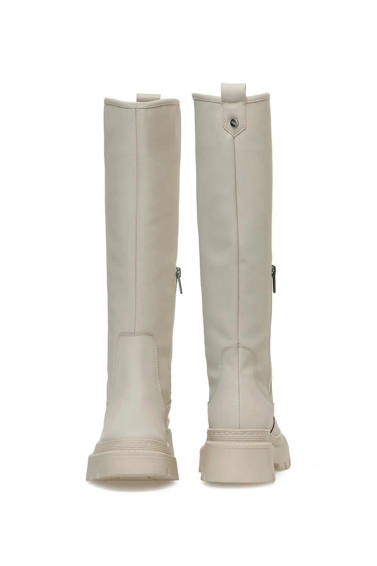Nine West  Nayıt 2pr Weiße Damenstiefel