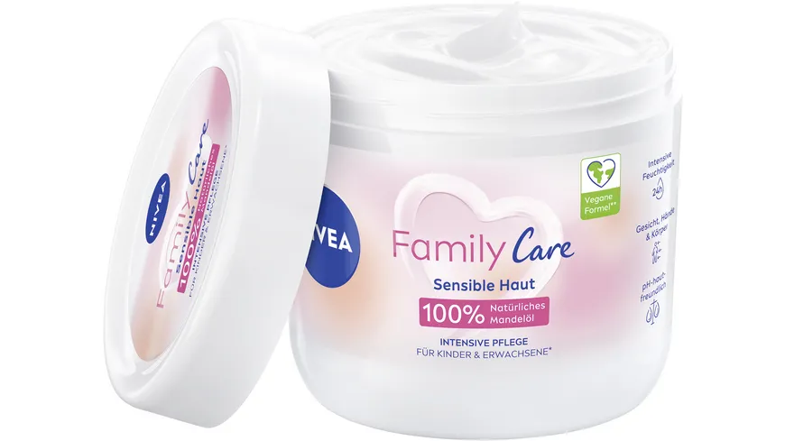 NIVEA Creme Family Care sensible Haut intensive Pflege 450 ml