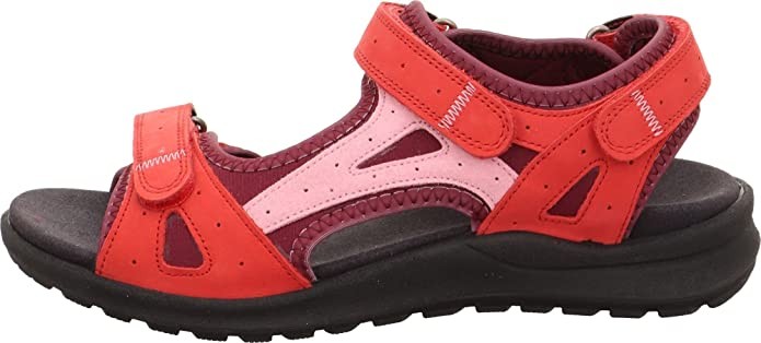 SUPERFIT Klassische Sandalen rot