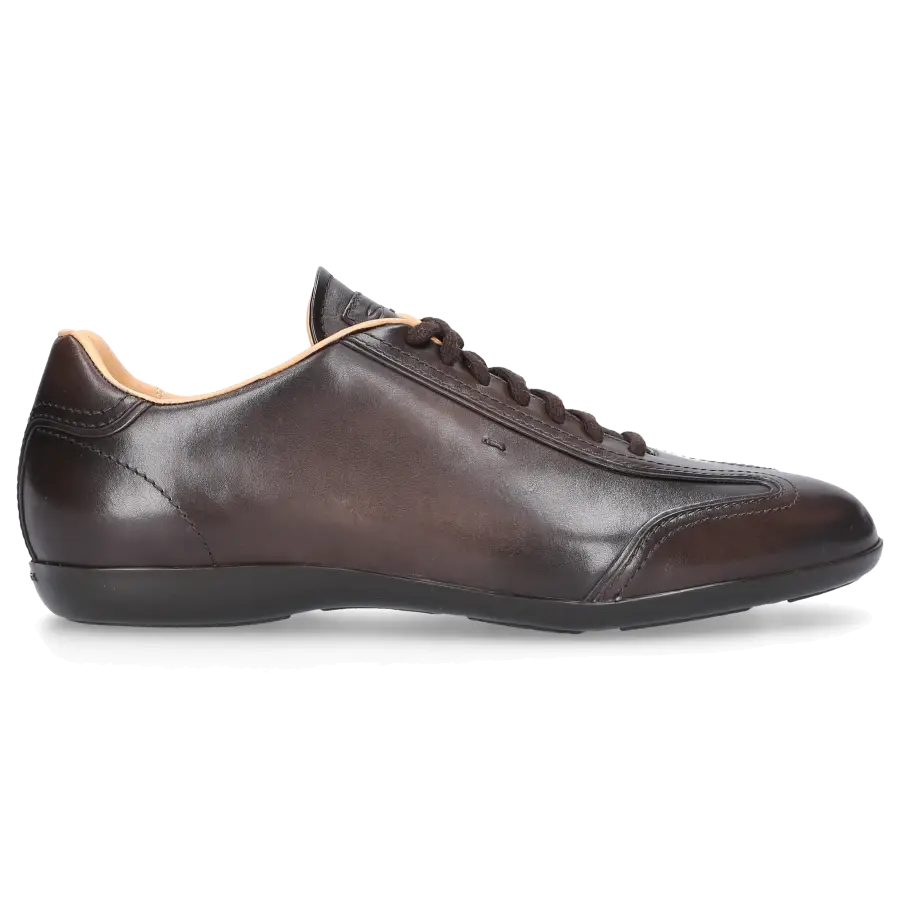 Santoni - Sneaker low AMG Kalbsleder - braun
