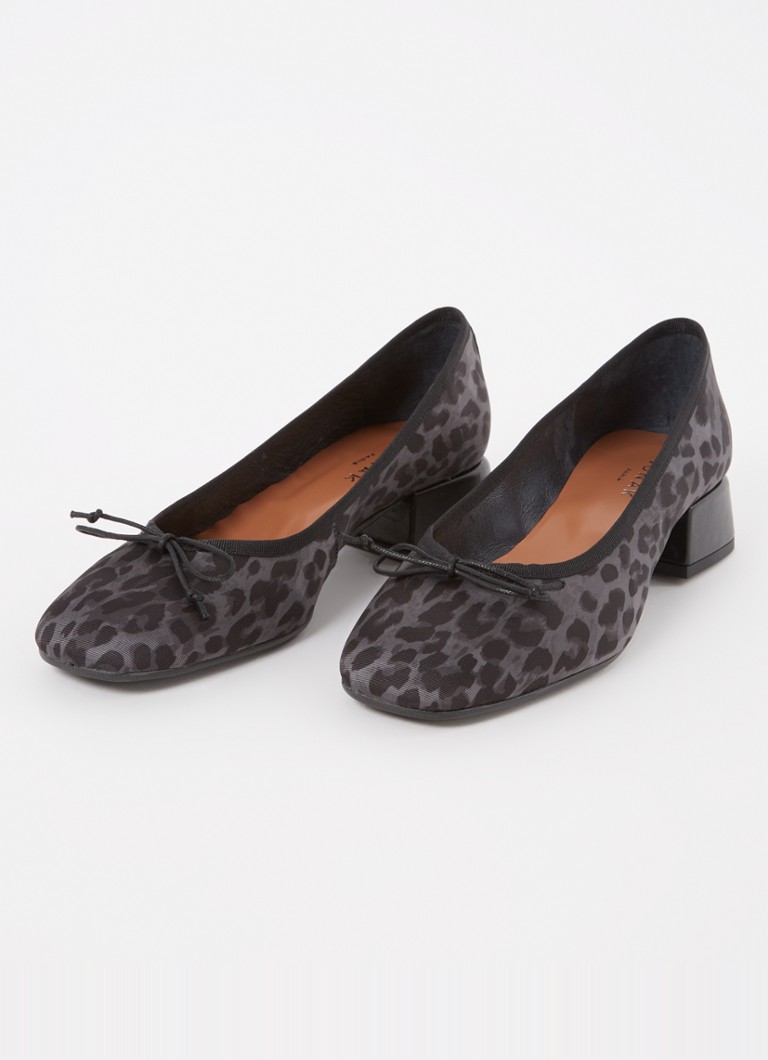 Jonak Dybil pump with leopard print