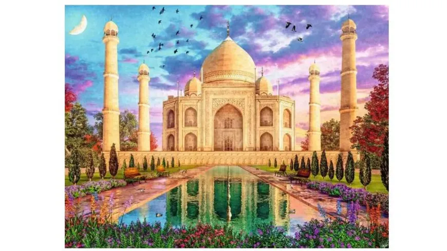 Ravensburger Puzzle - Bezauberndes Taj Mahal, 1500 Teile