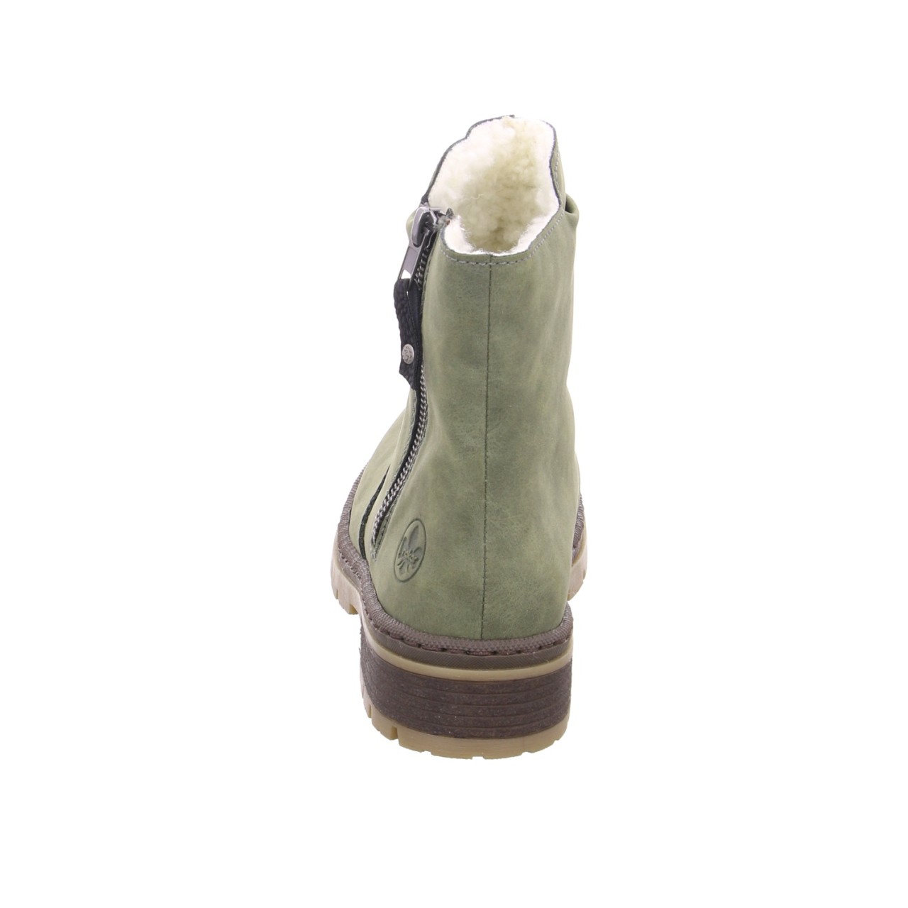 RIEKER Schnür-Stiefeletten braun