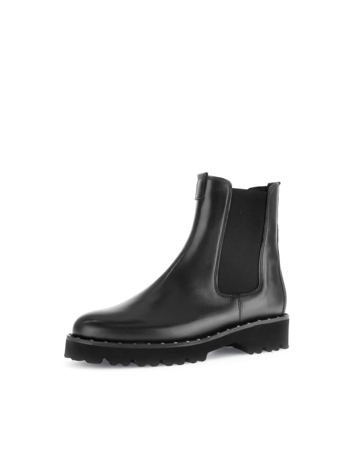Gabor Fashion Chelsea Boots in schwarz günstig kaufen