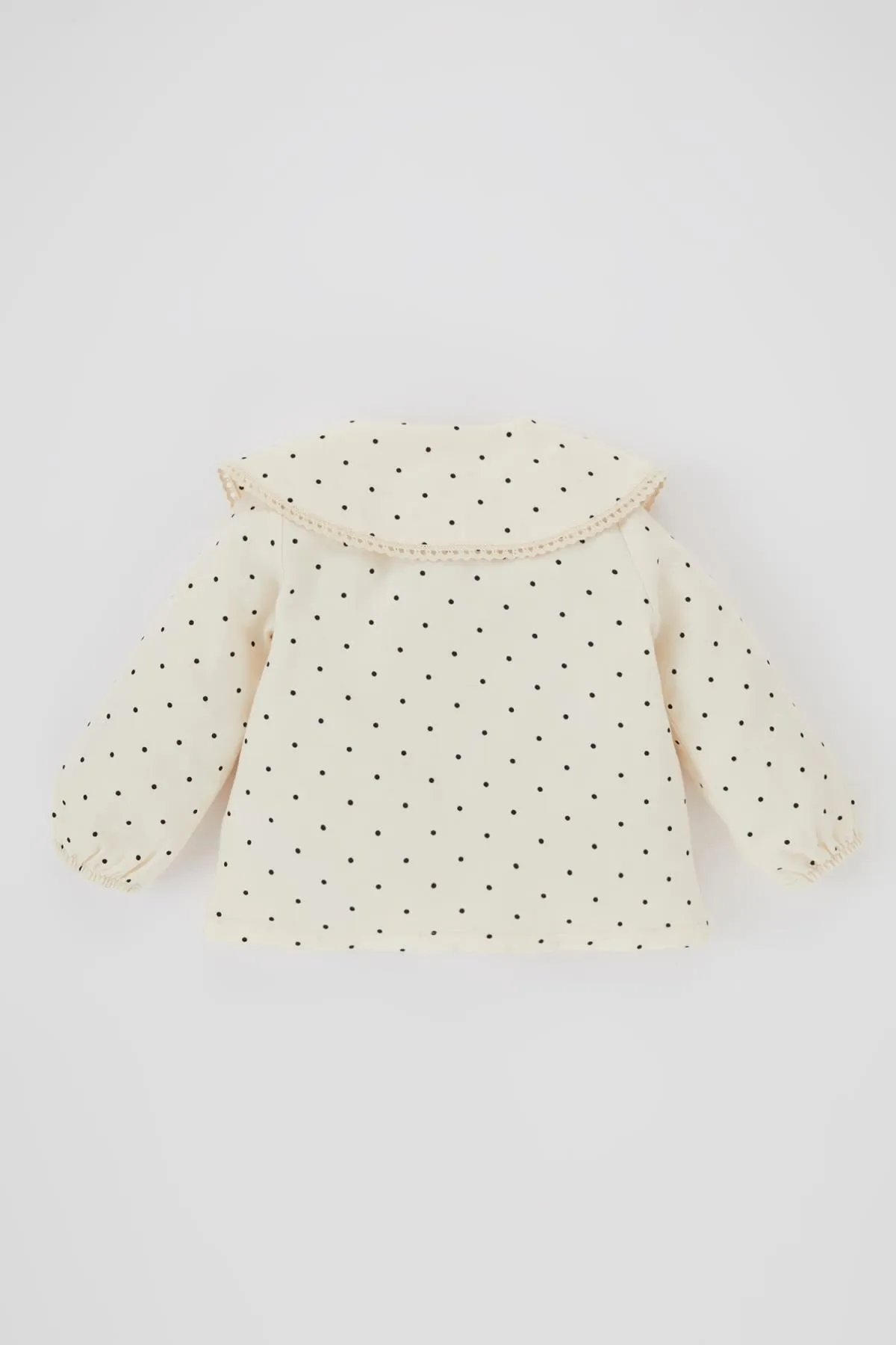 DeFacto  Twill-Langarmshirt mit großem Kragen für Babys