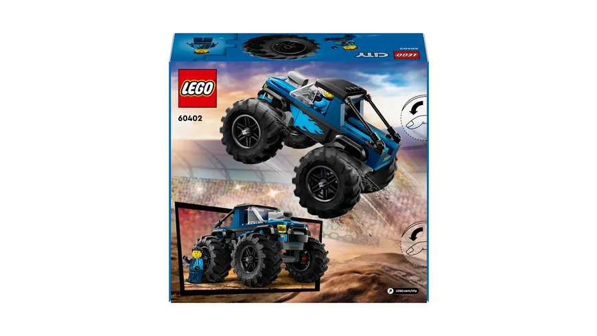 LEGO City 60402 Blauer Monstertruck