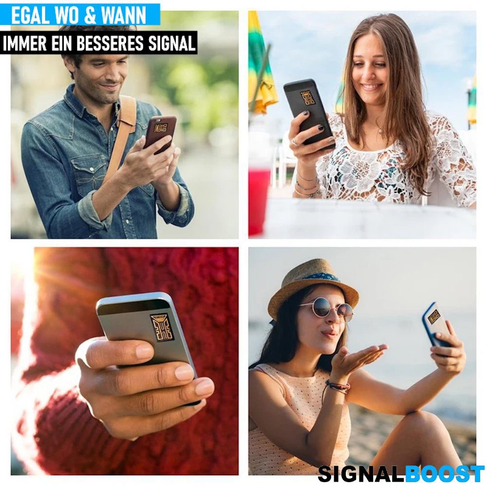 MAVURA SIGNALBOOST Signalverstärker Empfangsverstärker Cell Antenna Reichweitenverstärker, für Handy, Smartphone, Tablet 3G 4G 5G kompatibel