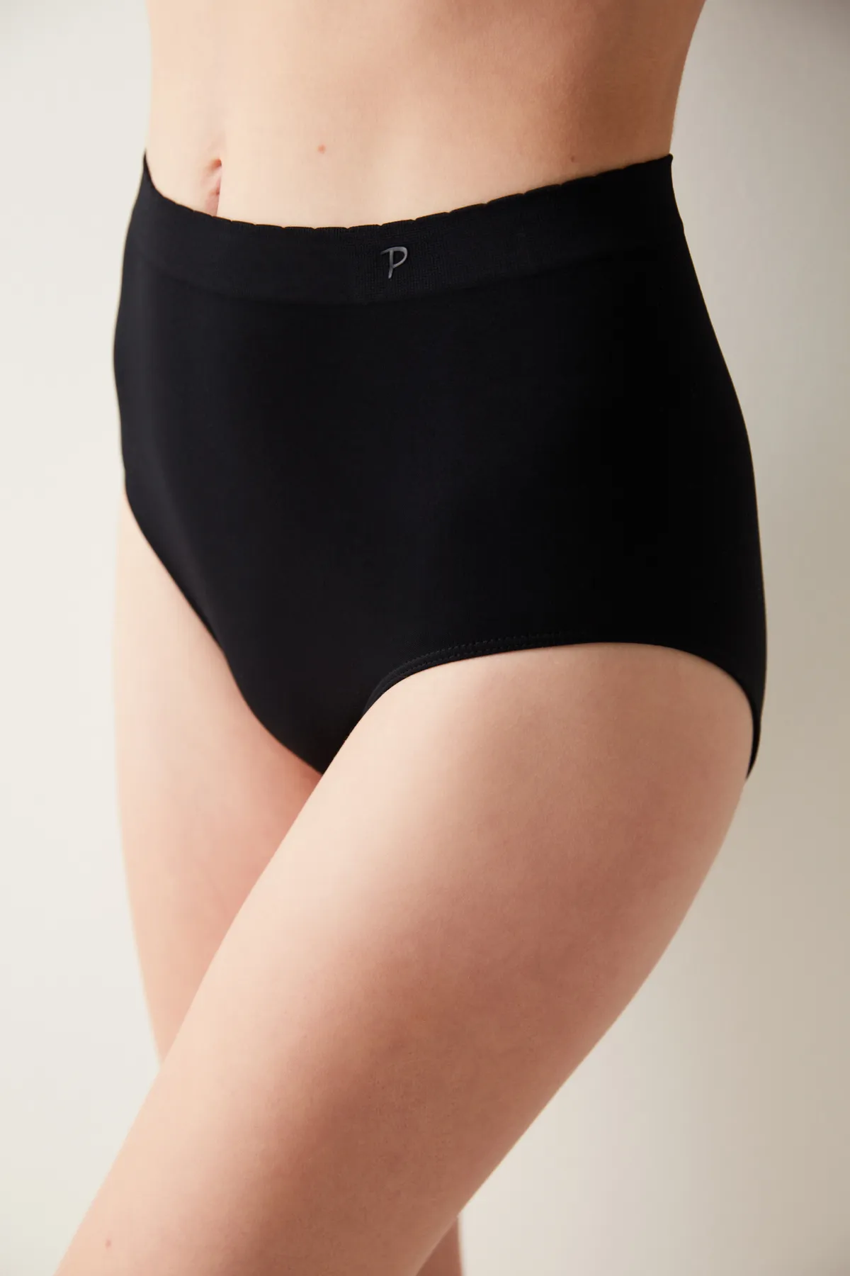 Penti  Slip - Schwarz - Unifarben