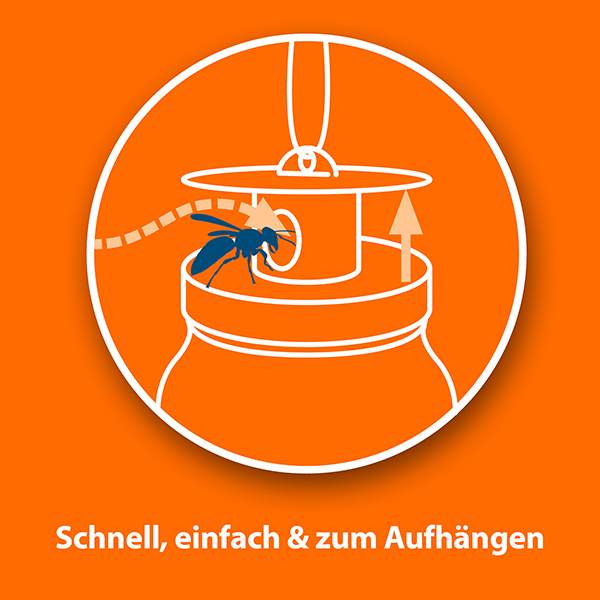 Ardap Zubehör Ardap Wespenfalle Nachfüller 2er Pack