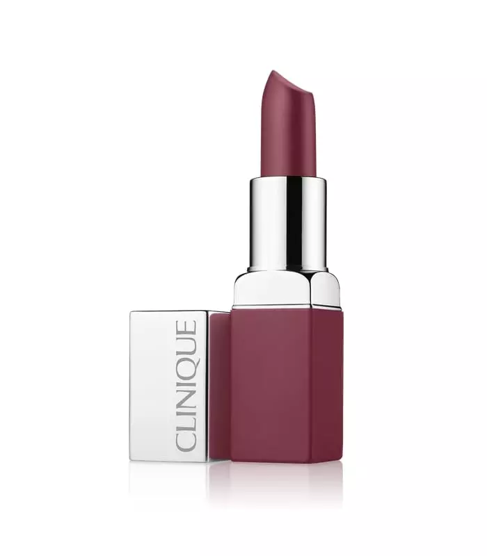 CLINIQUE POP MATTE Rouge Mat + Base 2 en 1