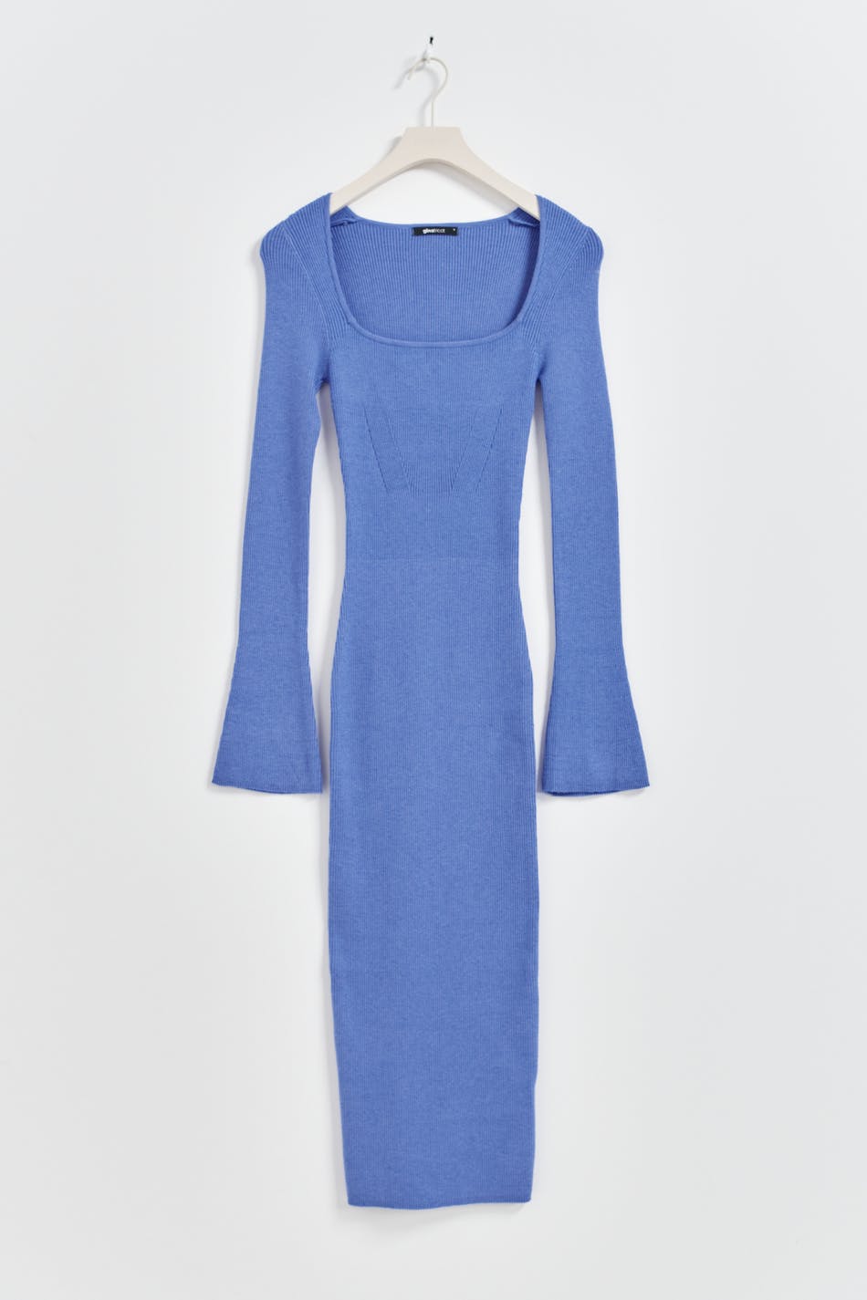 Knitted midi dress