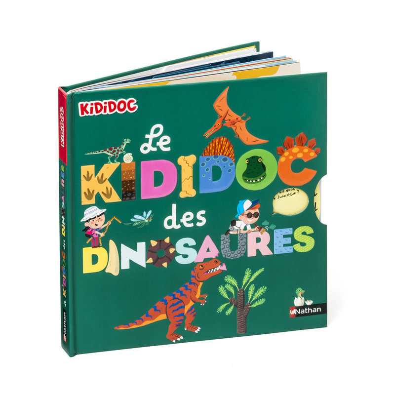 Livre Le kididoc des dinosaures - Nathan Jeunesse