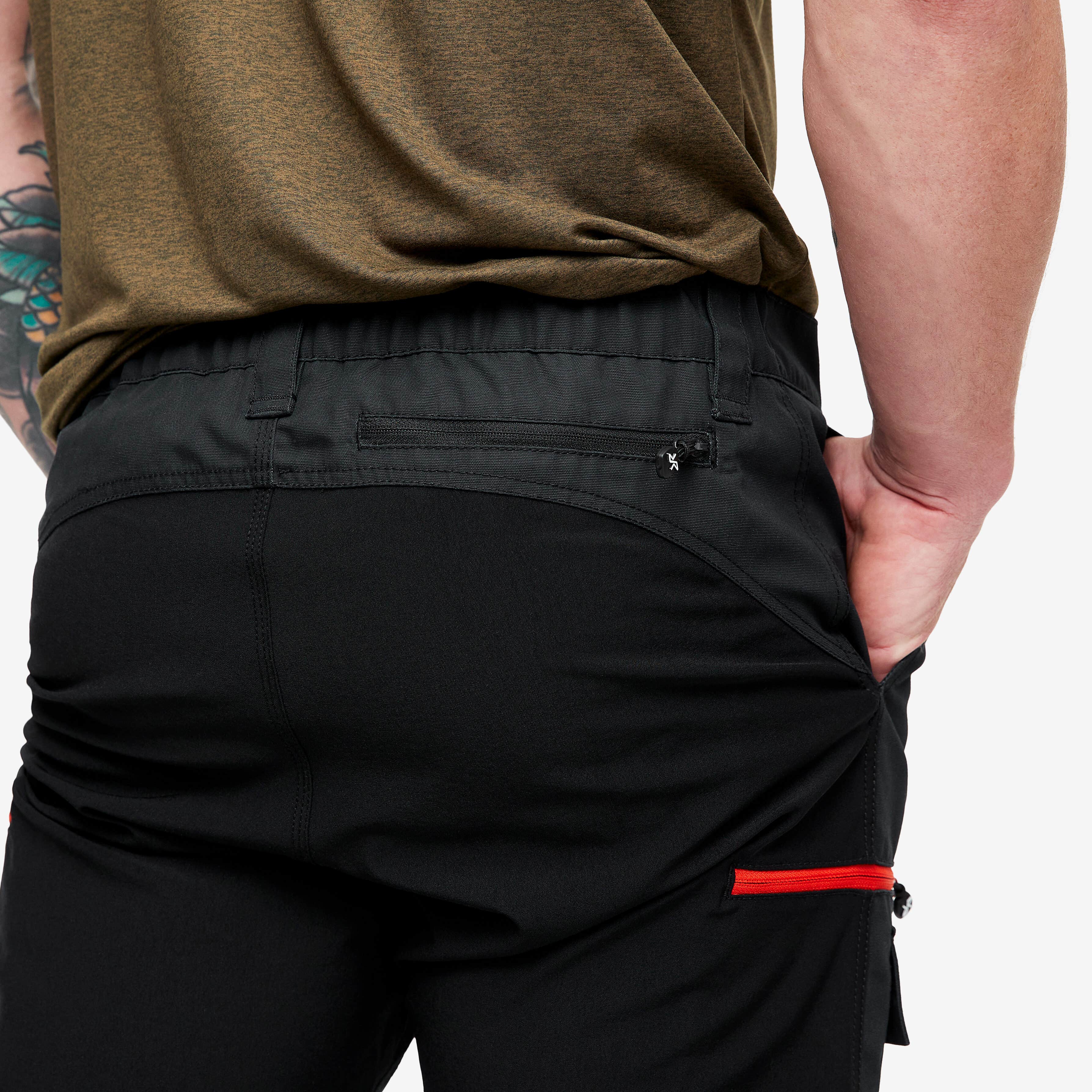 Nordwand Pants Homme Charcoal Black/Lava