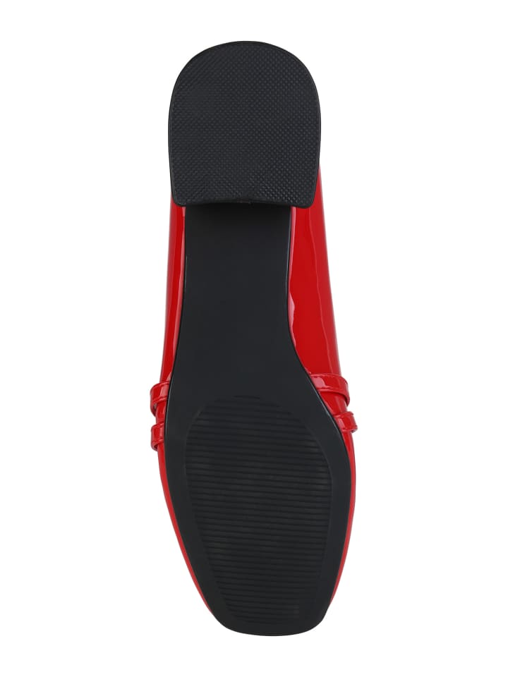VAN HILL Riemchenballerinas Eleanor in Rot Lack günstig kaufen