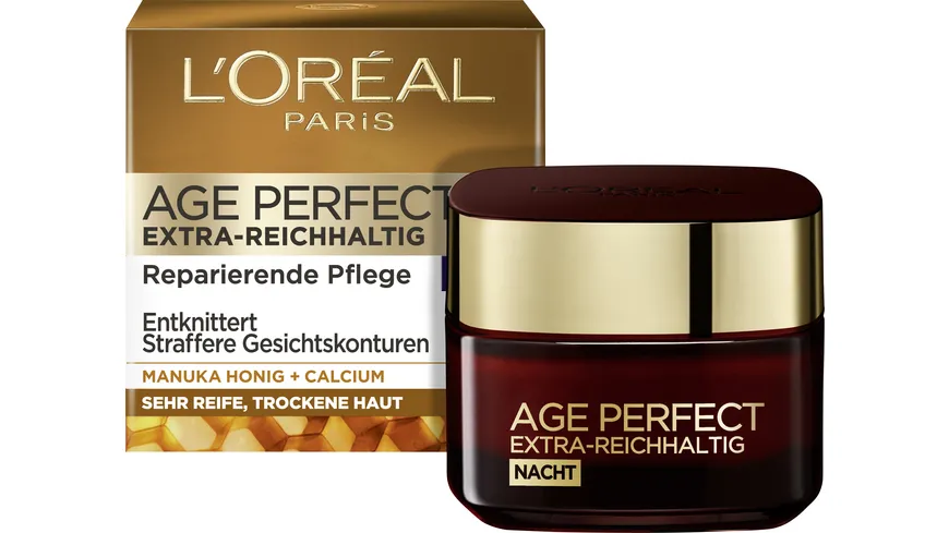 L'Oréal Paris Age Perfect extrareichhaltige Manuka Nachtpflege 50 ml