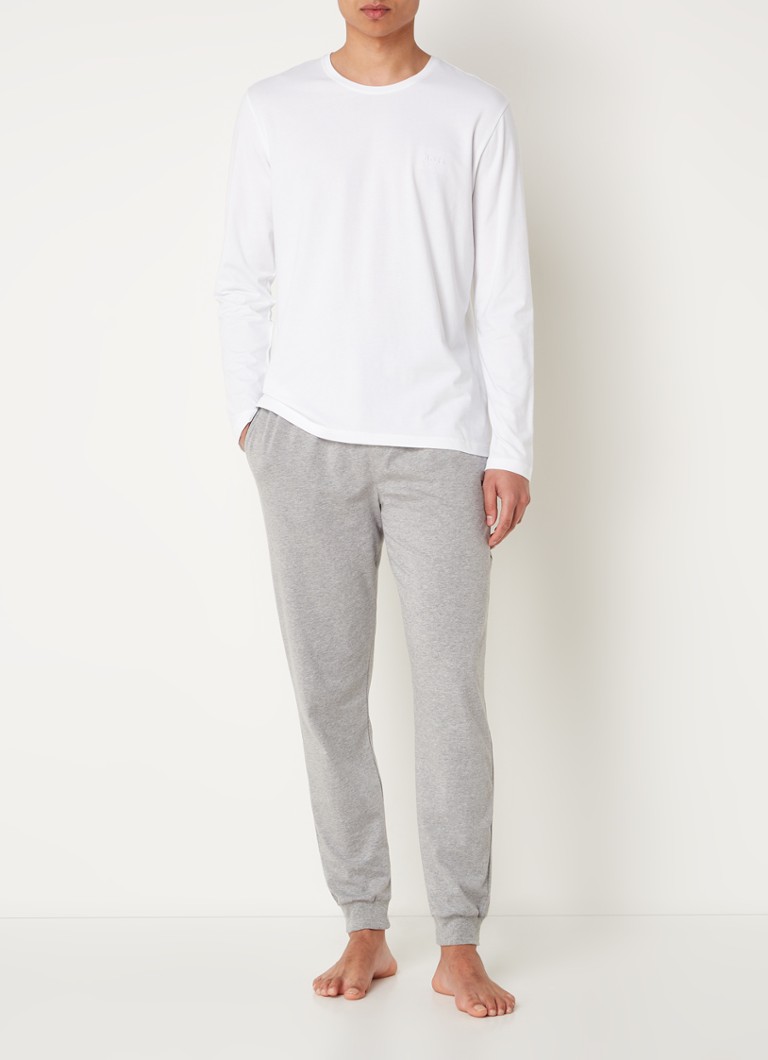 Pantaloni HUGO BOSS Mix&Match cu logo brodat