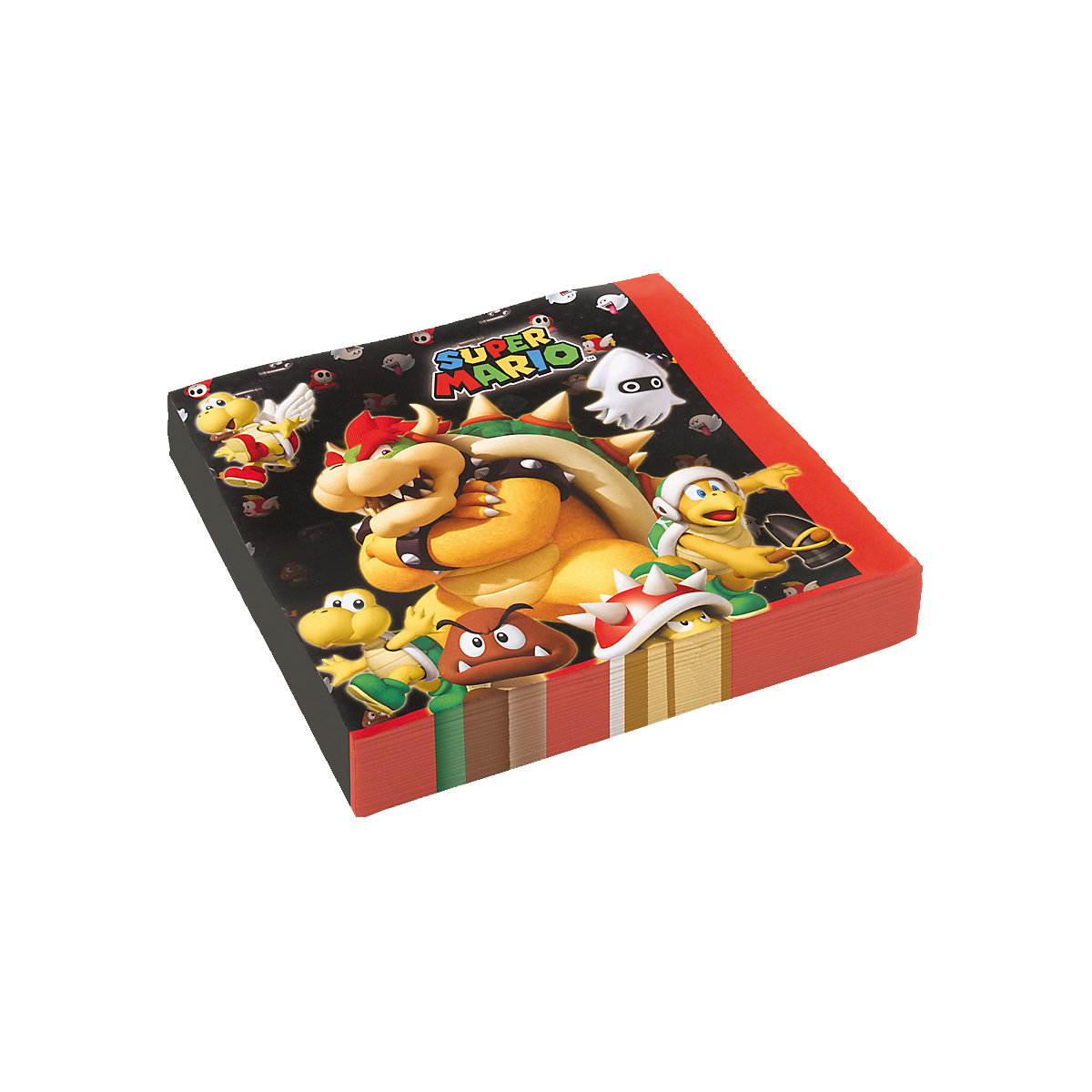 Servietten Super Mario 33 cm, 20 Stück