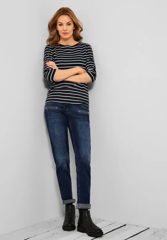 CECIL Shirt mit Streifenmuster