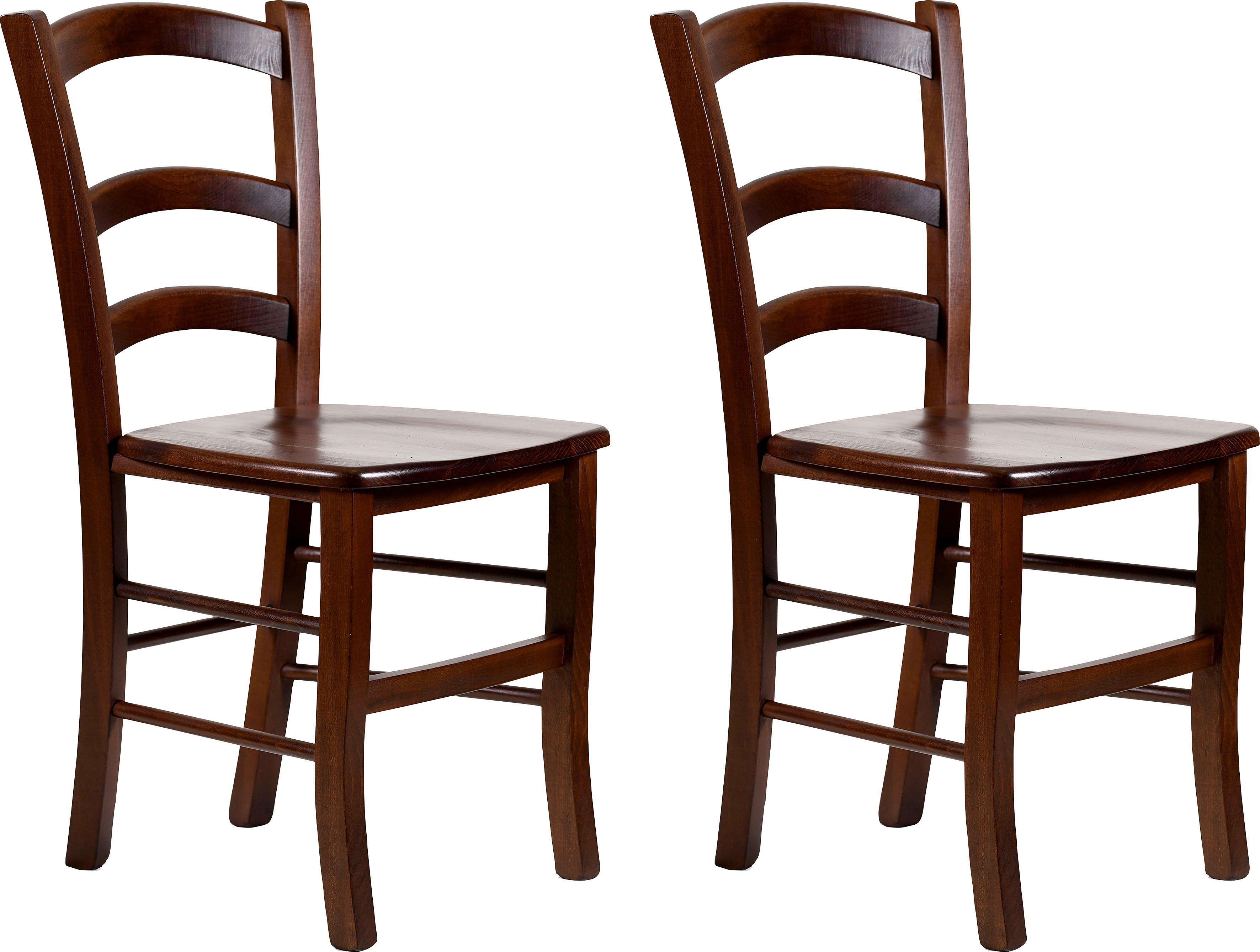 Home affaire 4-Fußstuhl Super Paesana (Set, 2 St), aus Buche Massivholz