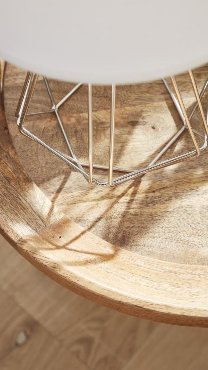 Interliving Tischlampe 9338 Weiß