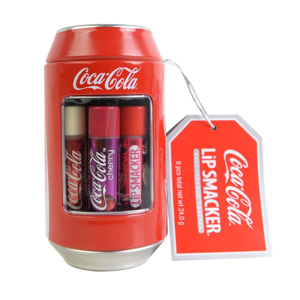 lip smacker Cannette Coca Cola 6 pcs assorties Baume à lèvres