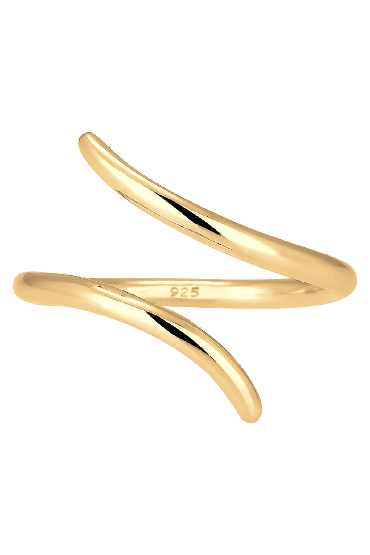 ELLI  Ring Wickelring Statement Geo Blogger 925 Silber