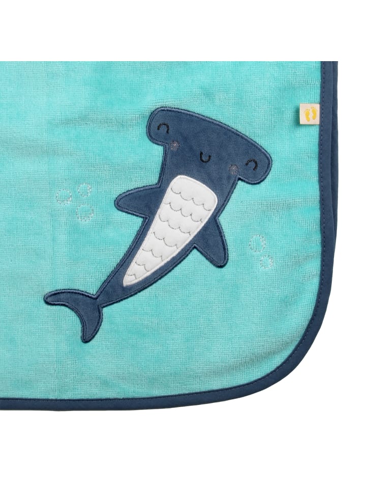 Schlummersack Frottee Badeponcho in Hellblau günstig kaufen 1-3 Jahre