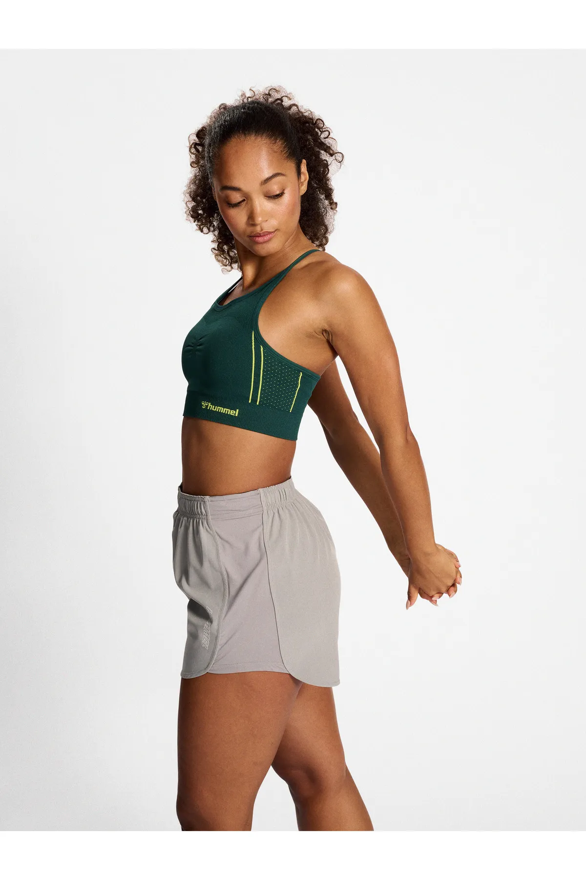 hummel  Sport-BH - Grün - Lizenzartikel