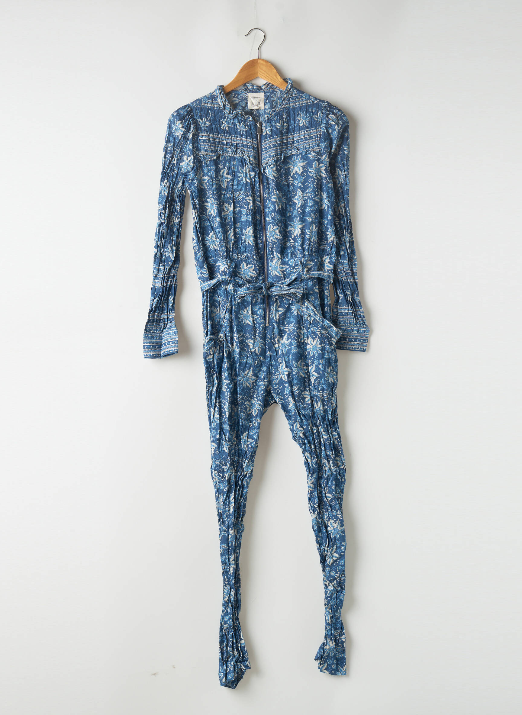 Sezane Combinaisons 1 Femme couleur bleu