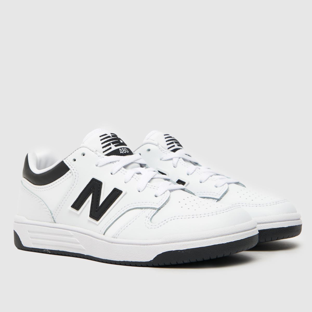New Balance fehér és fekete 480 Junior cipők
