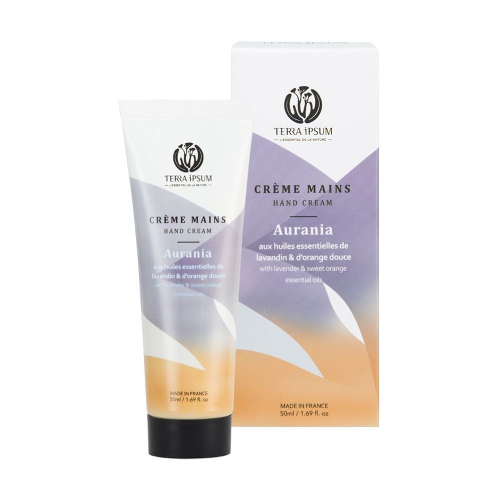 terra ipsum Crème Mains Onctuosité végétale Crème pour les mains