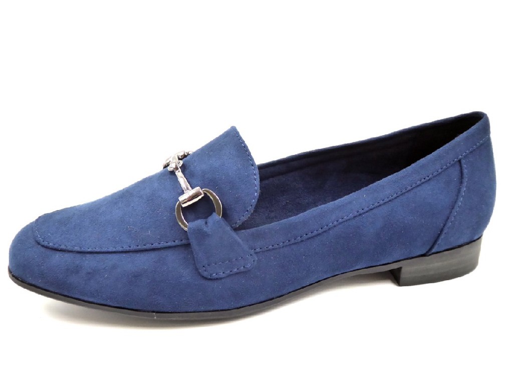 MARCO TOZZI Ballerinas blau
