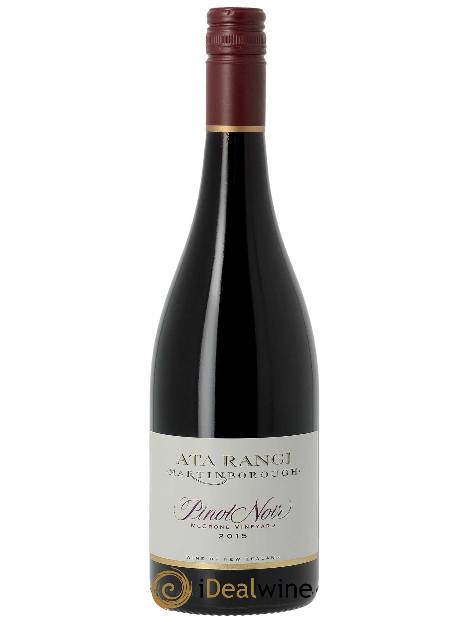 Martinborough Ata Rangi Mc Crone Vineyard Pinot Noir  2015 - Lot de 1 Bouteille